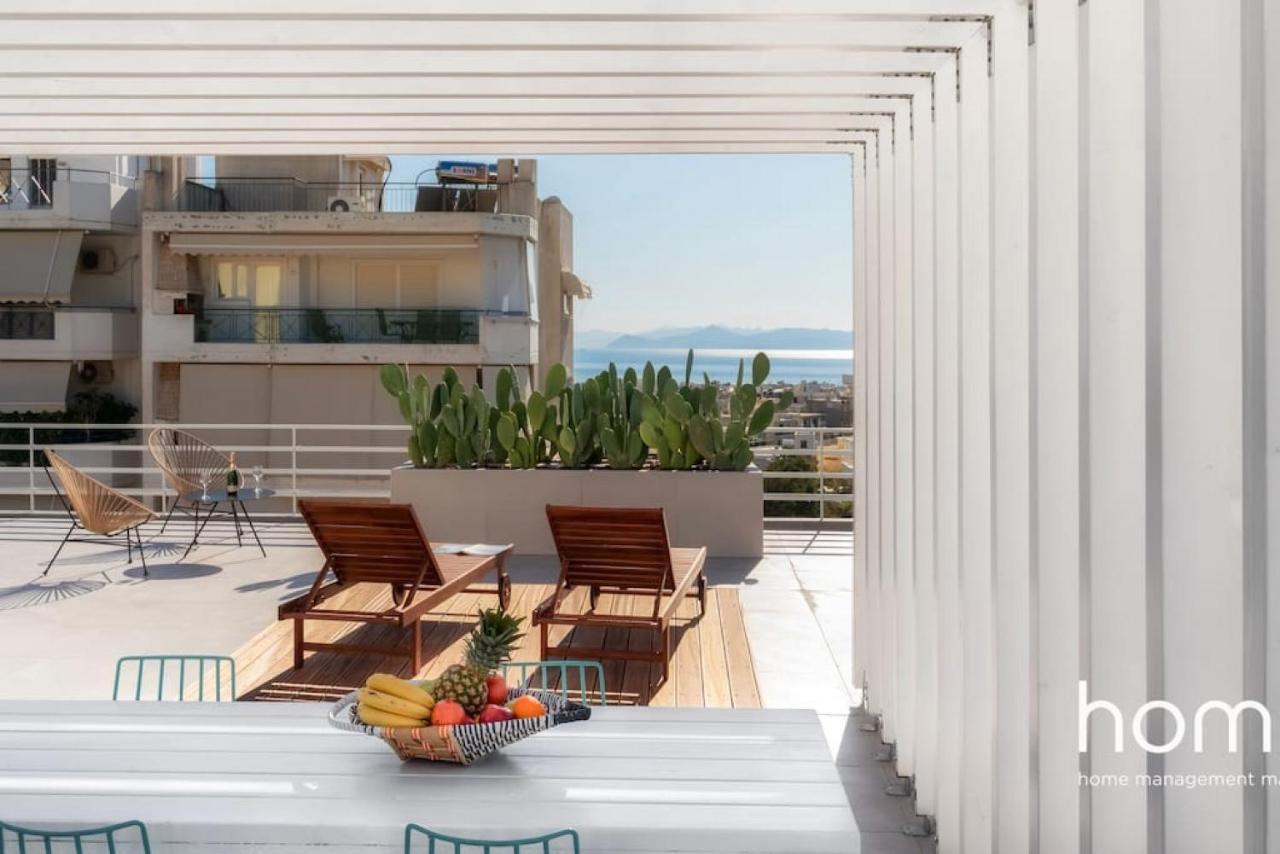 Apartmán Brand New Homm Penthouse In Ano Glyfada, Dilou Atény Exteriér fotografie