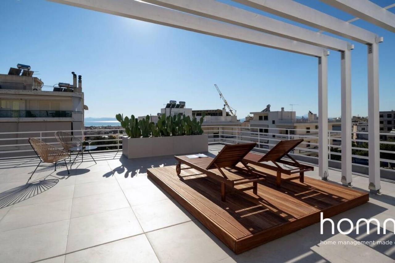 Apartmán Brand New Homm Penthouse In Ano Glyfada, Dilou Atény Exteriér fotografie