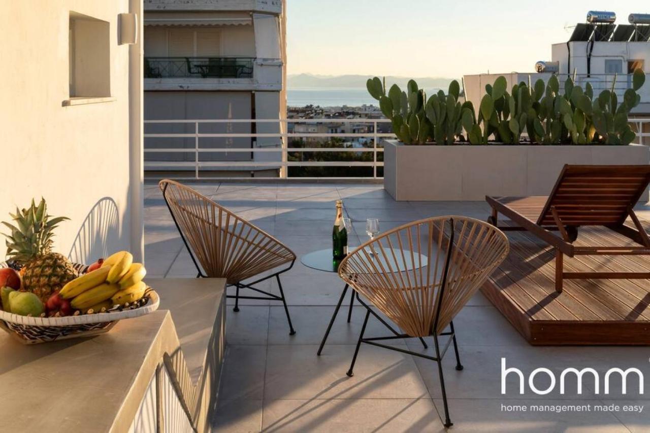 Apartmán Brand New Homm Penthouse In Ano Glyfada, Dilou Atény Exteriér fotografie
