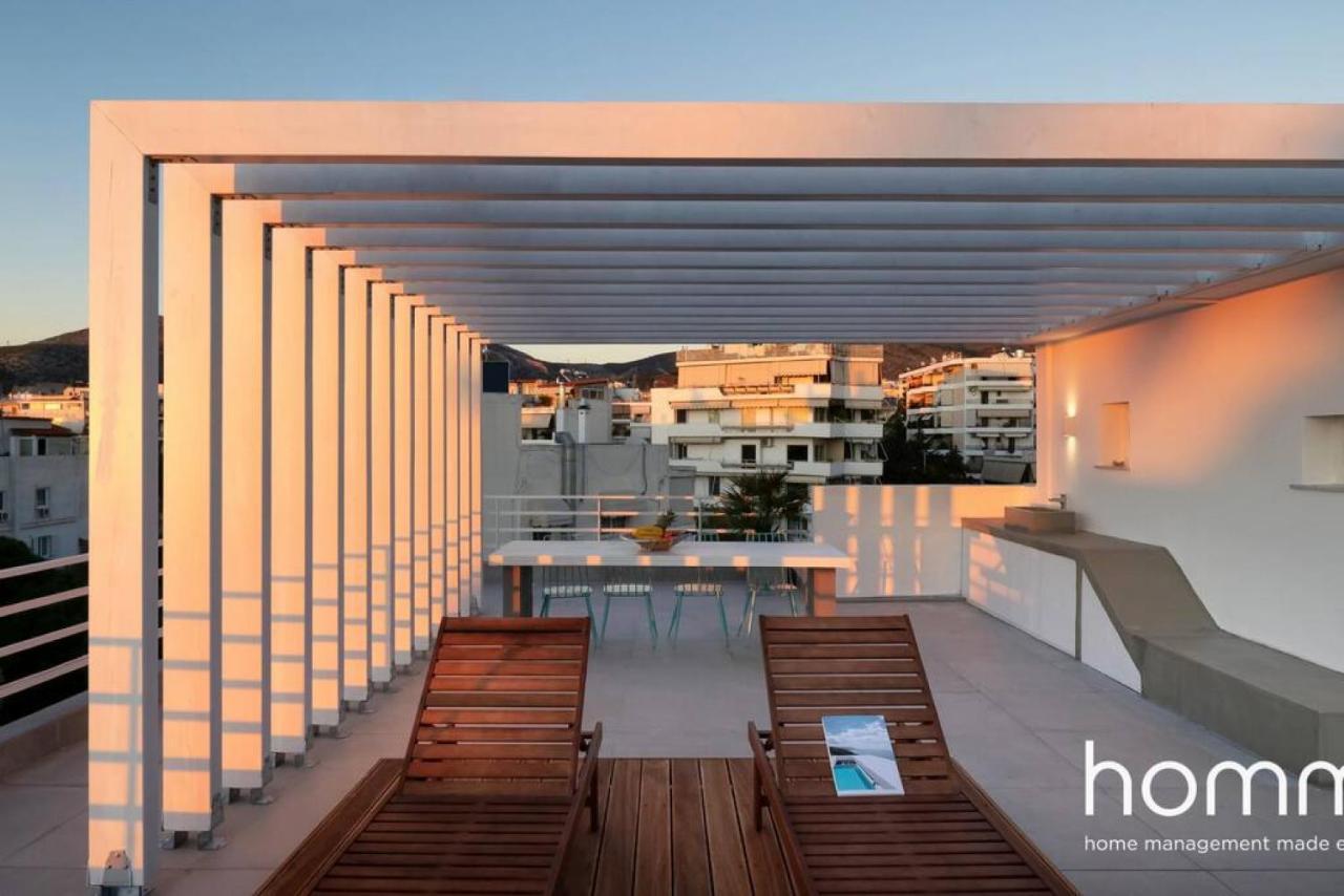 Apartmán Brand New Homm Penthouse In Ano Glyfada, Dilou Atény Exteriér fotografie