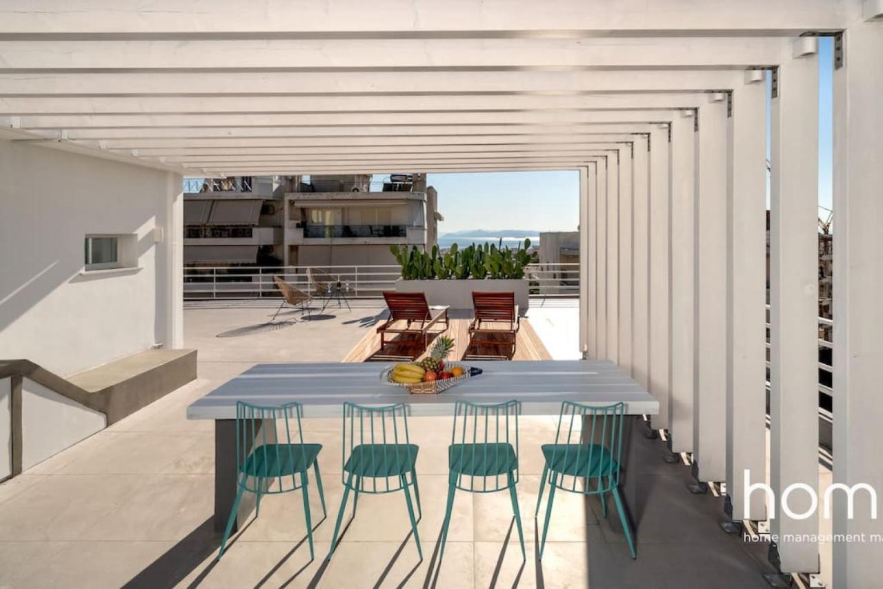 Apartmán Brand New Homm Penthouse In Ano Glyfada, Dilou Atény Exteriér fotografie