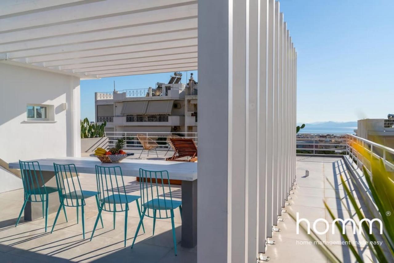 Apartmán Brand New Homm Penthouse In Ano Glyfada, Dilou Atény Exteriér fotografie