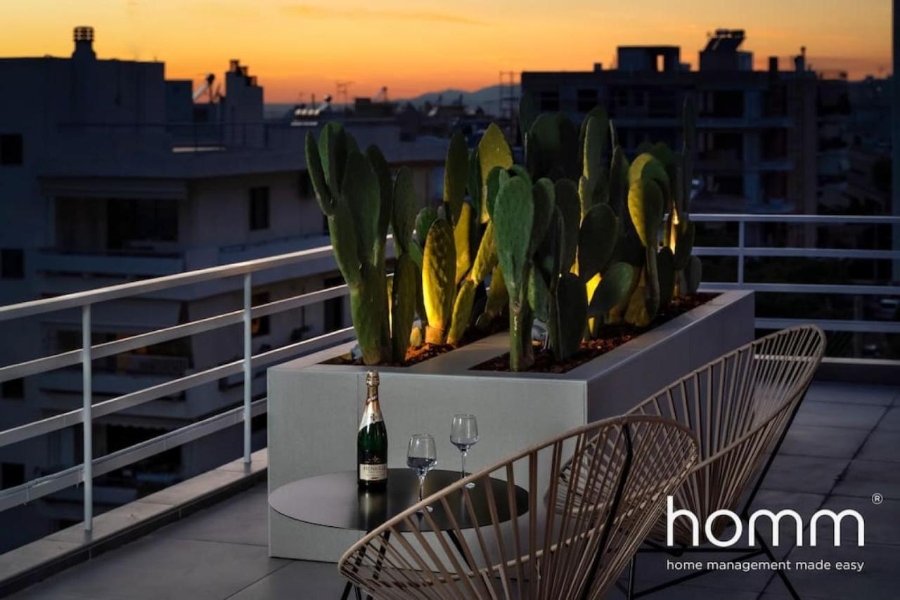 Apartmán Brand New Homm Penthouse In Ano Glyfada, Dilou Atény Exteriér fotografie
