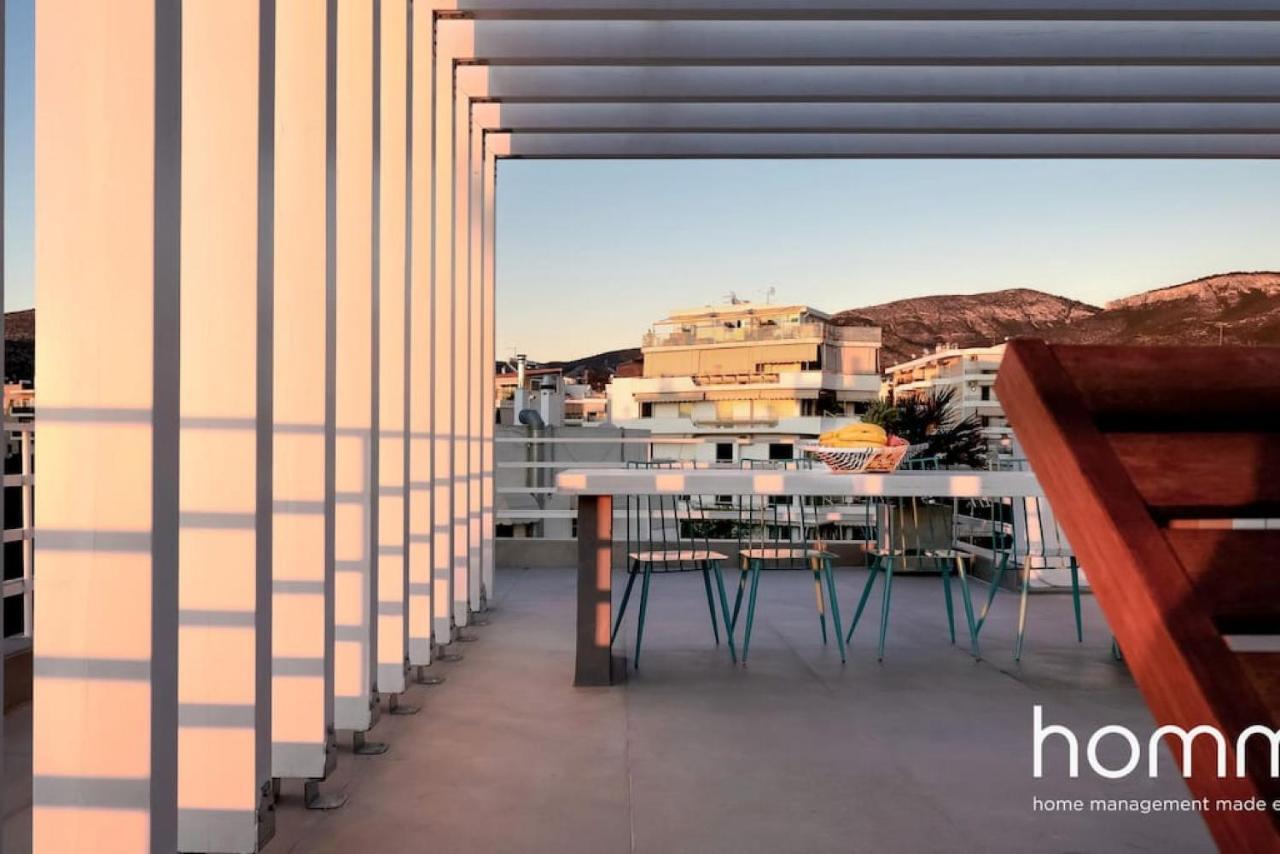 Apartmán Brand New Homm Penthouse In Ano Glyfada, Dilou Atény Exteriér fotografie