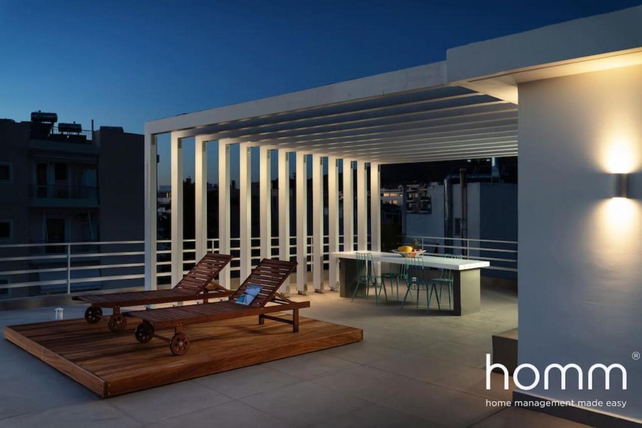 Apartmán Brand New Homm Penthouse In Ano Glyfada, Dilou Atény Exteriér fotografie