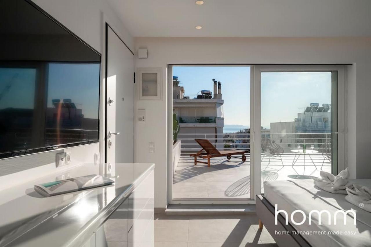 Apartmán Brand New Homm Penthouse In Ano Glyfada, Dilou Atény Exteriér fotografie