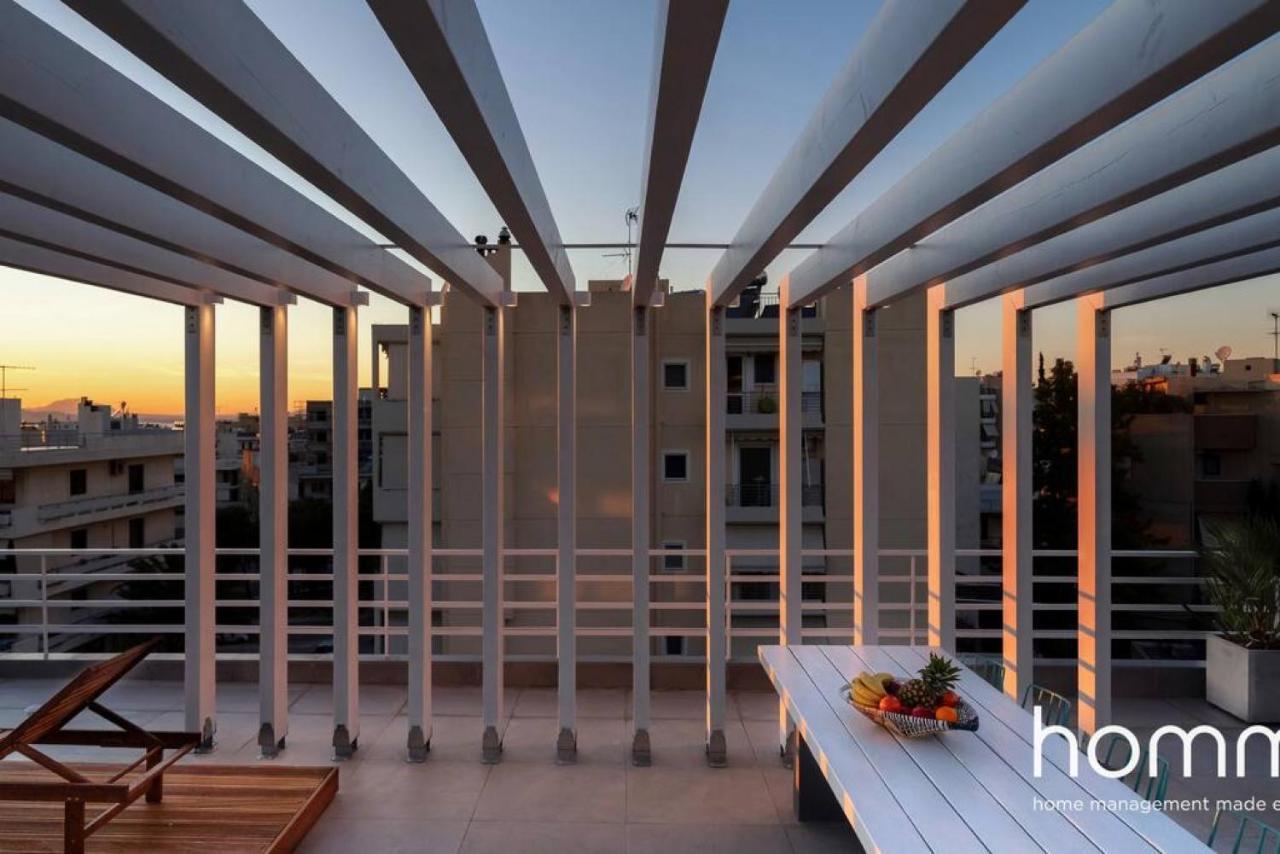 Apartmán Brand New Homm Penthouse In Ano Glyfada, Dilou Atény Exteriér fotografie