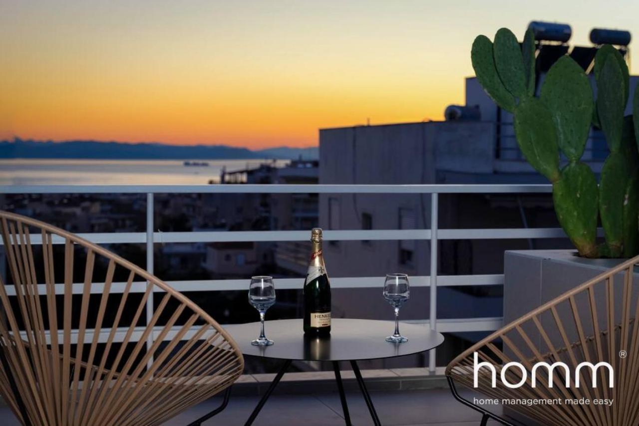 Apartmán Brand New Homm Penthouse In Ano Glyfada, Dilou Atény Exteriér fotografie
